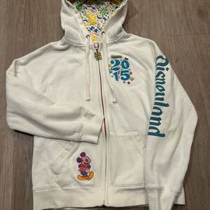 Disney Cream Hoodie with Mickey Design